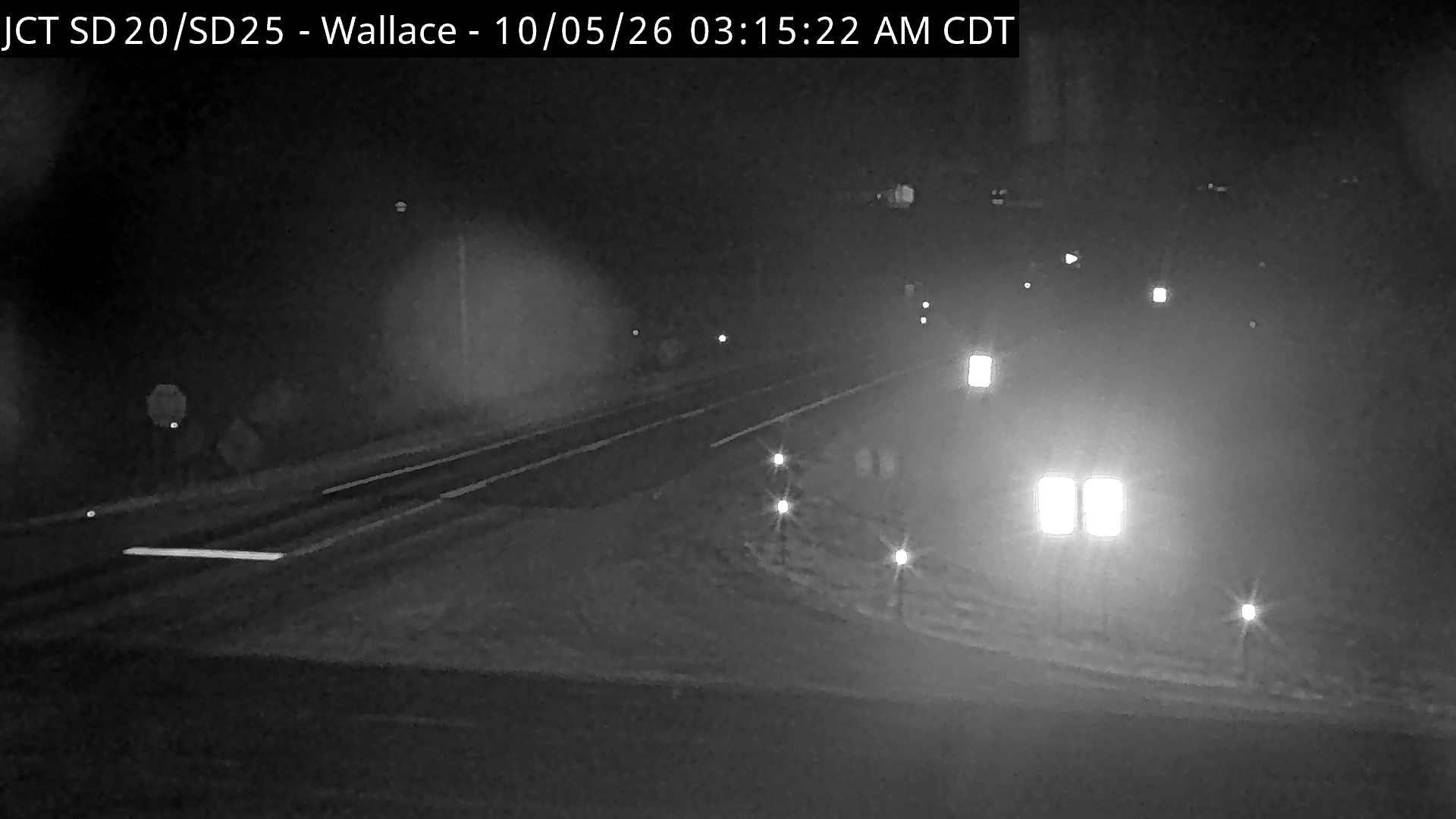 Wallace - SD-20 @ SD-25 (West) live camera view