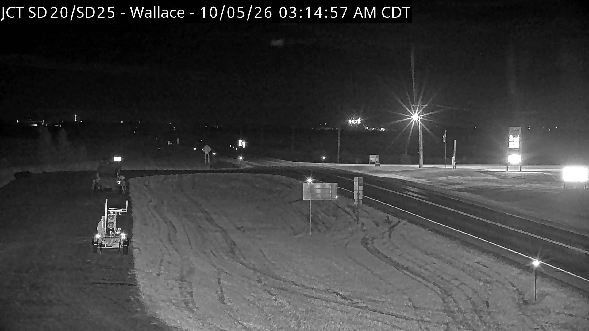 Wallace - SD-20 @ SD-25 (East) live camera view