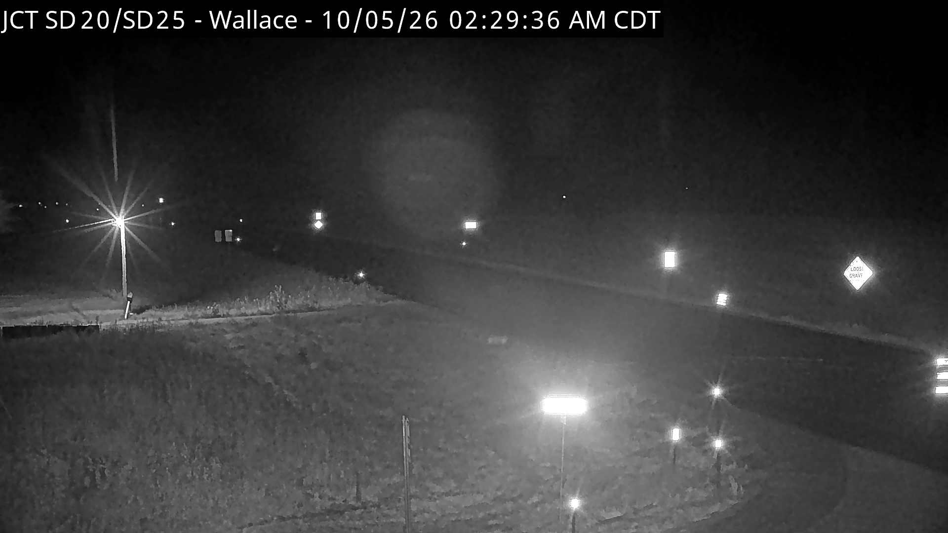 Wallace - SD-20 @ SD-25 (South) live camera view