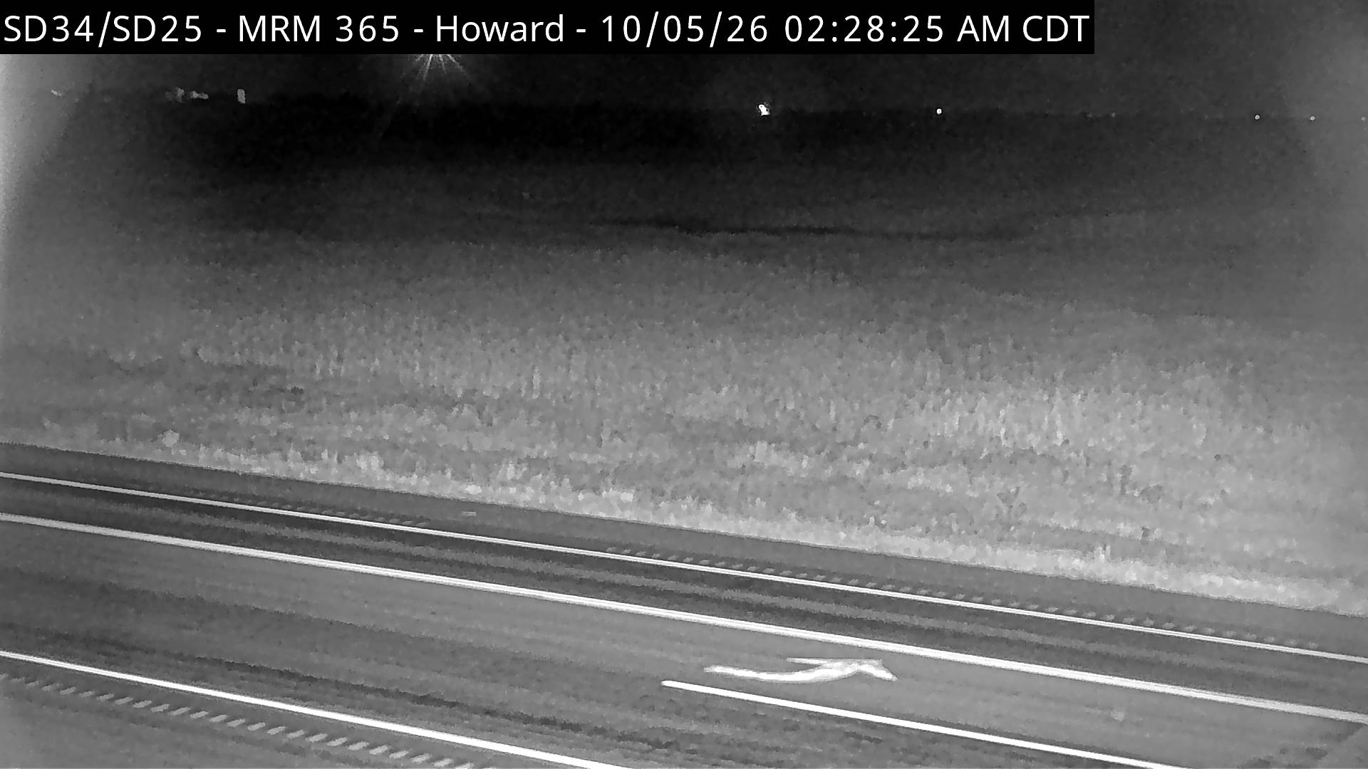 Jct SD34/SD25 (South) live camera view