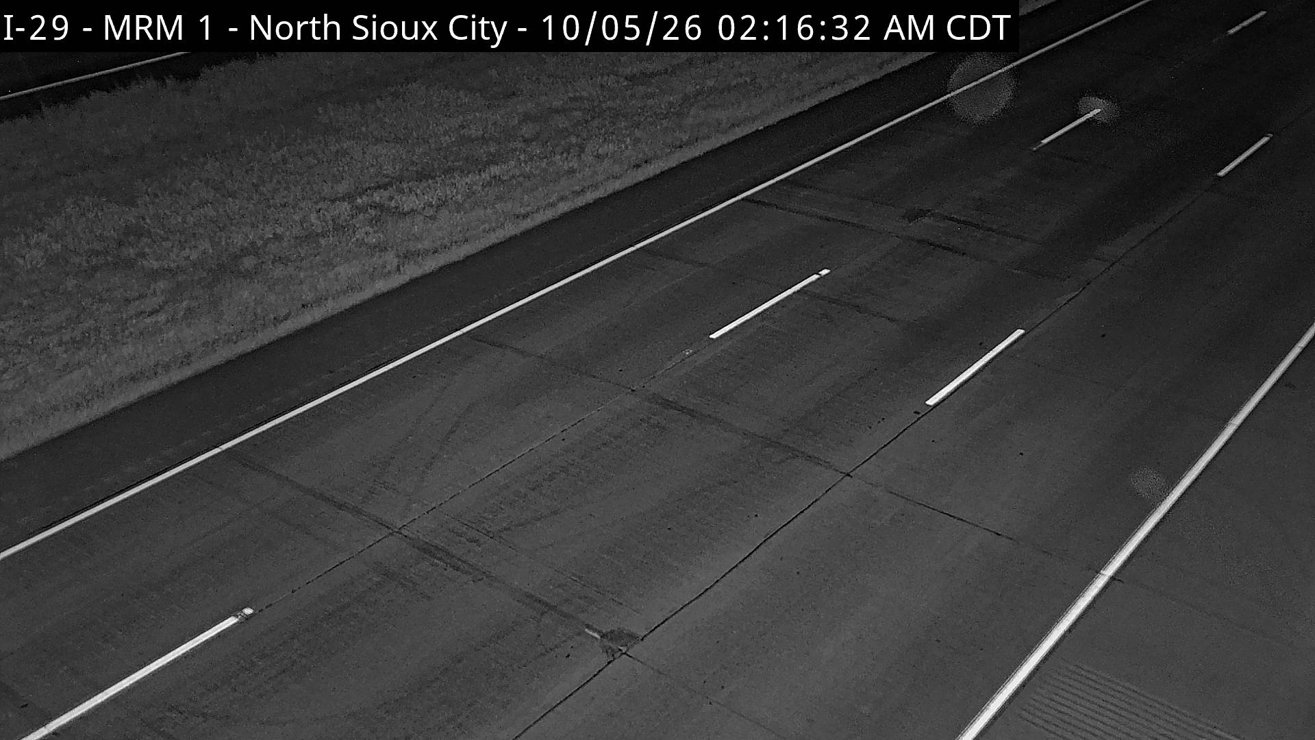 North Sioux City (road surface) live camera view