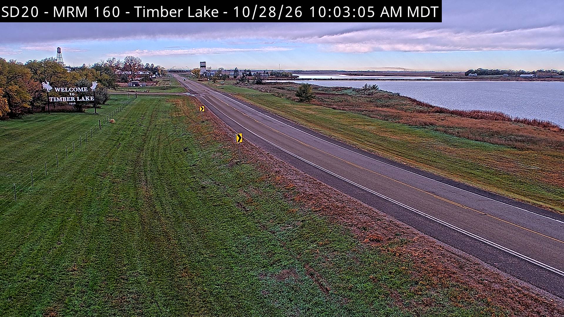 East of Timber Lake (West) live camera view