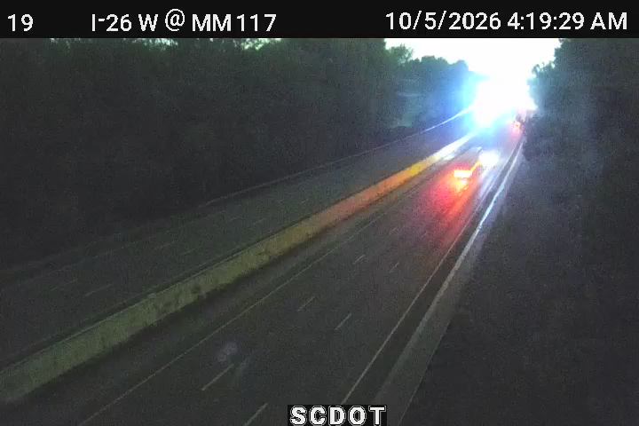 I-26 W @ MM 117 live camera view