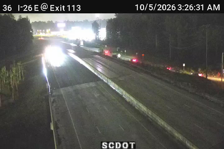 I-26 E @ MM 113 (SC 302) live camera view