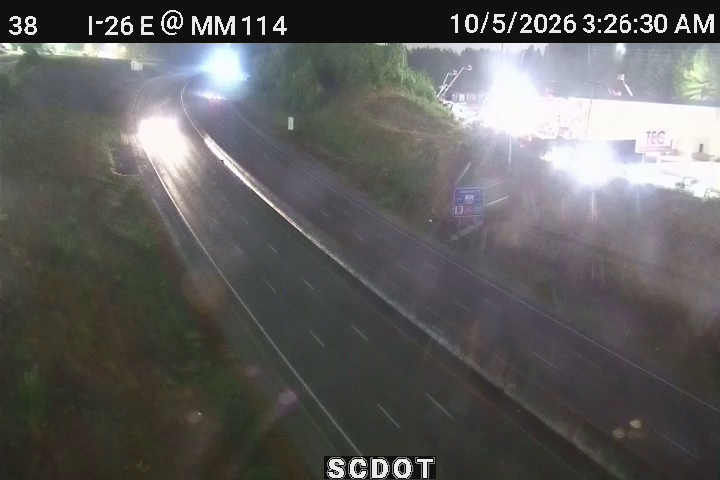 I-26 E @ MM 114 (Old Dunbar Rd) live camera view