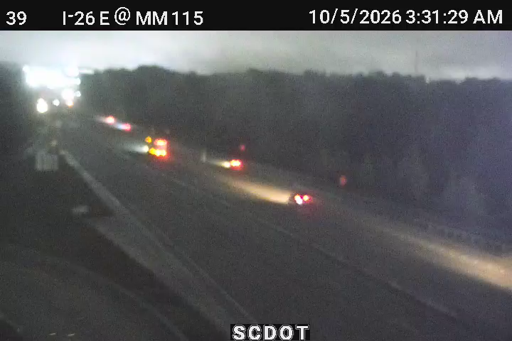 I-26 E @ MM 115 (US 21) live camera view