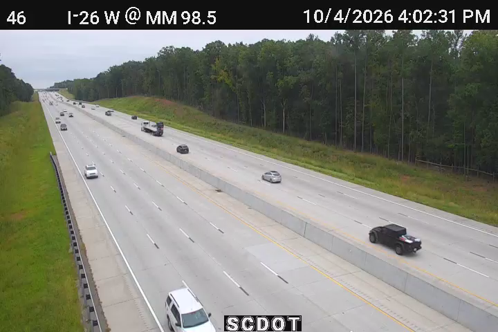 I-26 W @ MM 98.5 live camera view