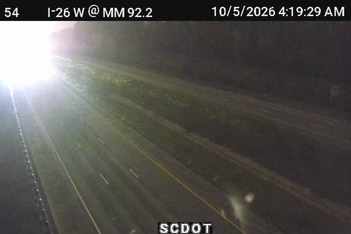 I-26 W @ MM 92.2 live camera view