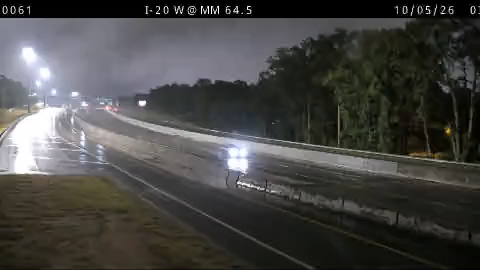 I-20 W @ MM 64.5 live camera view