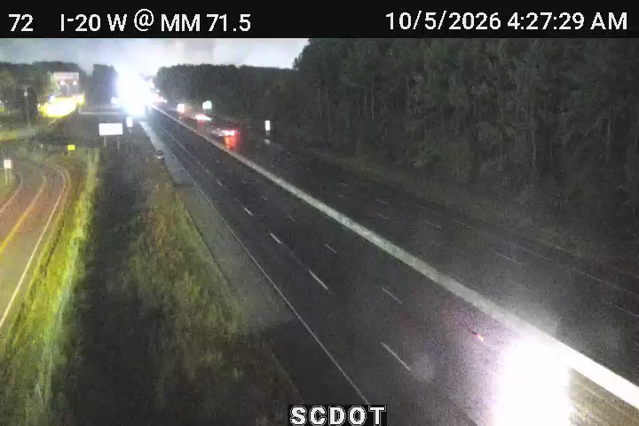 I-20 W @ MM 71.5 live camera view