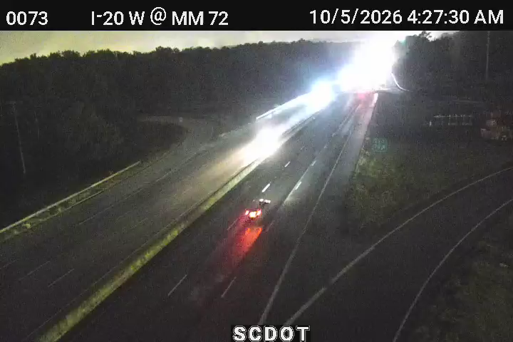 I-20 W @ MM 72 (Farrow Rd) live camera view