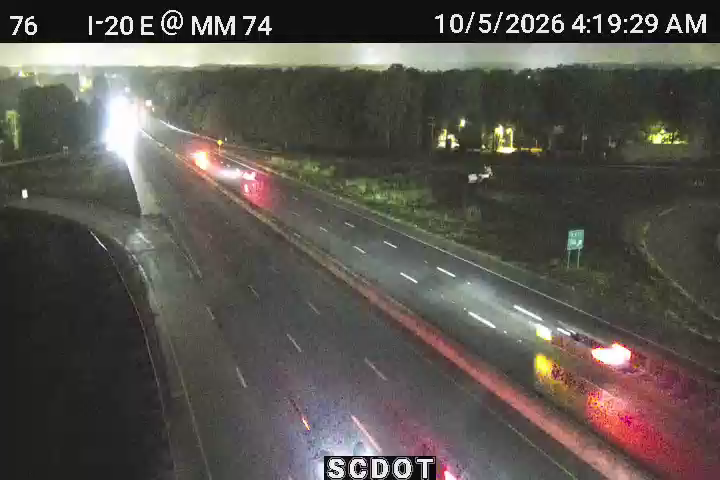 I-20 E @ MM 74 (Two Notch Rd) live camera view