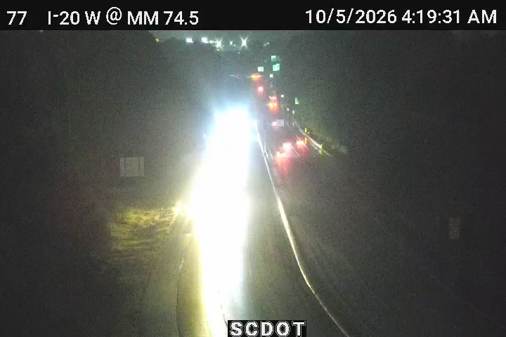I-20 W @ MM 74.5 live camera view