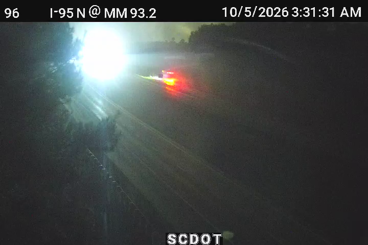 I-95 N @ MM 93.2 live camera view