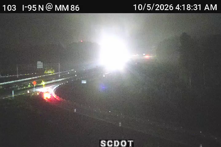 I-95 N @ MM 86 live camera view