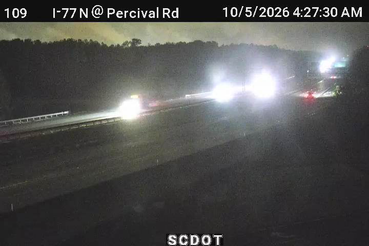 I-77 N @ MM 14.9 (Percival Rd) live camera view
