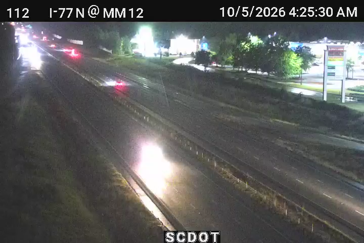 I-77 N @ MM 12 (Forest Dr) live camera view