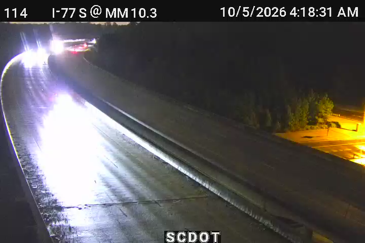 I-77 S @ MM 10.3 (Fort Jackson Blvd) live camera view