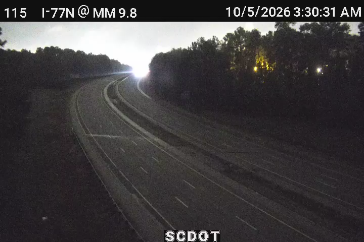 I-77 N @ MM 9.8 live camera view
