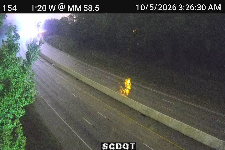 I-20 W @ MM 58.5 live camera view