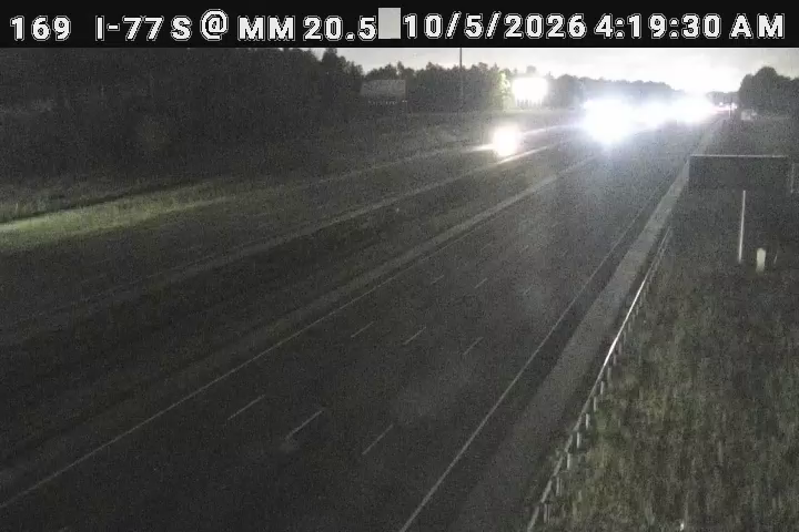 I-77 S @ MM 20.5 live camera view