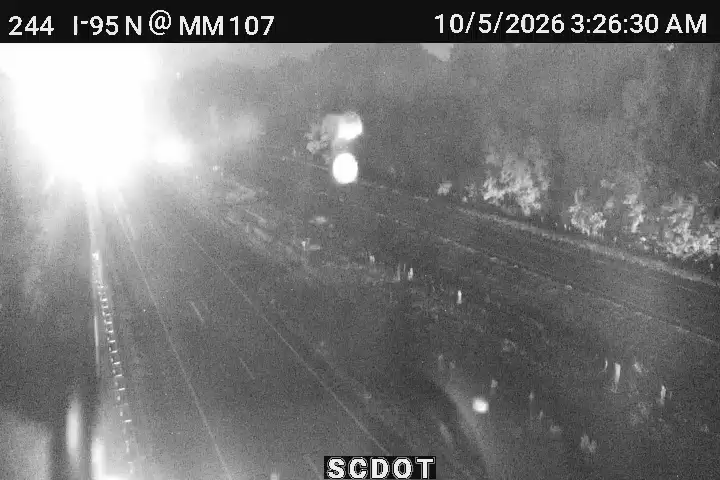 I-95 N @ MM 107 live camera view