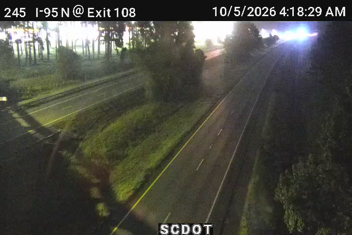 I-95 N @ MM 108 (S-102) live camera view