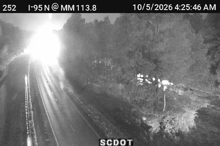 I-95 N @ MM 113.8 live camera view