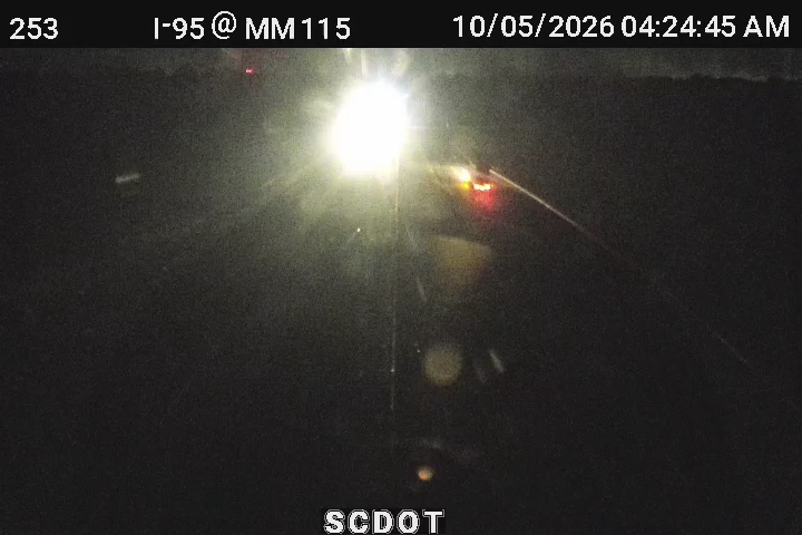 I-95 N @ MM 115 (US 301) live camera view