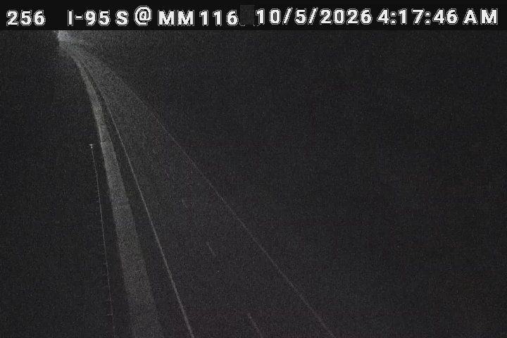 I-95 S @ MM 116.4 live camera view