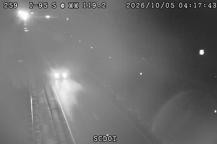 I-95 S @ MM 119.2 live camera view