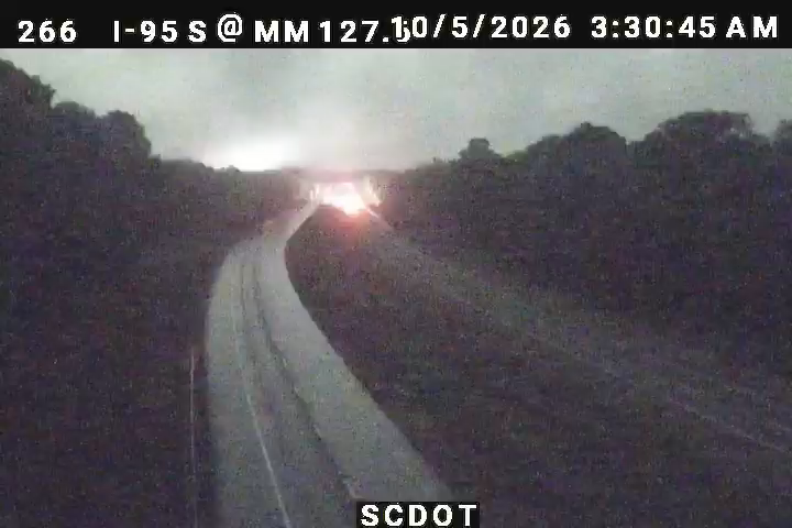 I-95 S @ MM 127.7 live camera view