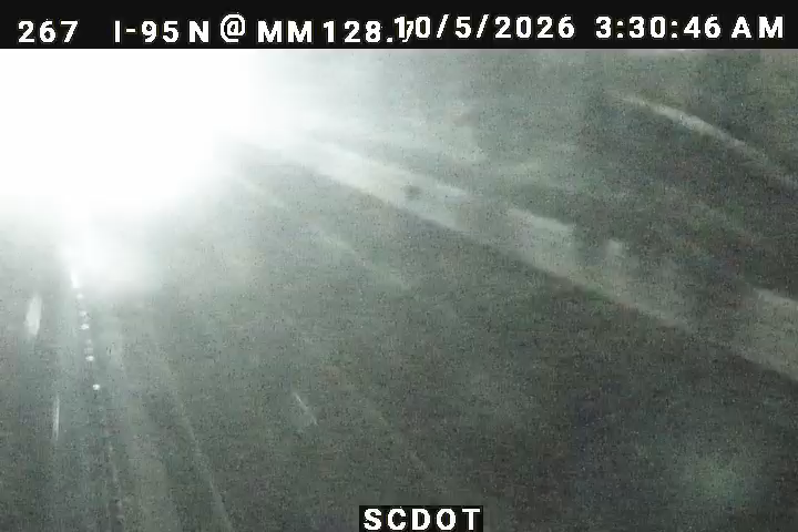 I-95 N @ MM 128.7 live camera view