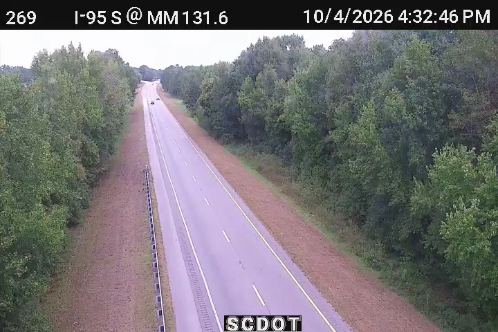 I-95 S @ MM 131.6 live camera view