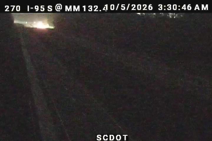 I-95 S @ MM 132.4 live camera view