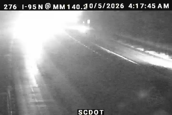 I-95 N @ MM 140.2 live camera view