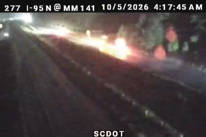 I-95 N @ MM 141 (SC 53) live camera view