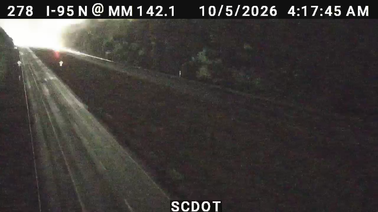 I-95 N @ MM 142.1 live camera view