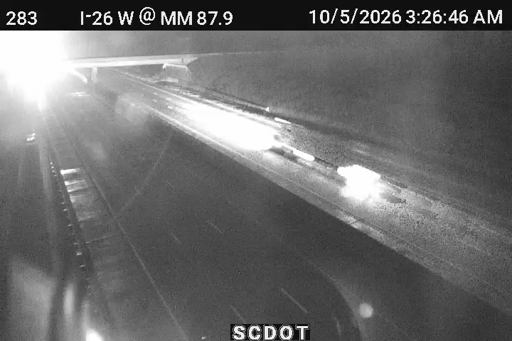 I-26 W @ MM 87.9 live camera view