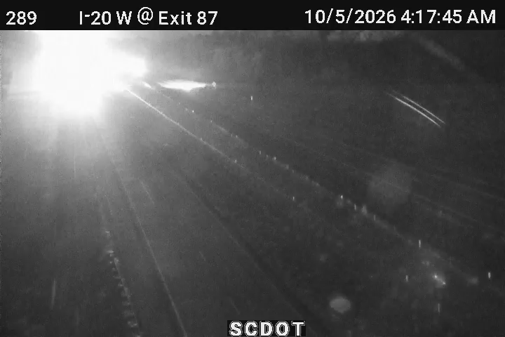 I-20 W @ MM 86.8 (Exit 87) live camera view