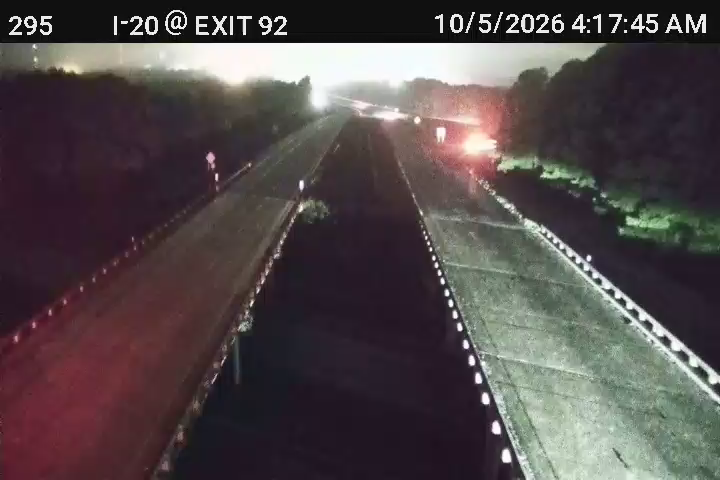 I-20 W @ MM 91.6 (Exit 92) live camera view