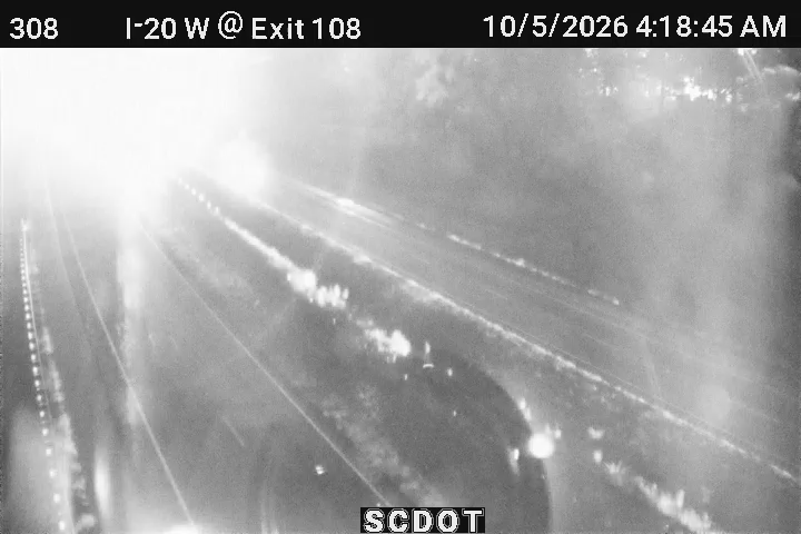 I-20 W @ Exit 108 live camera view