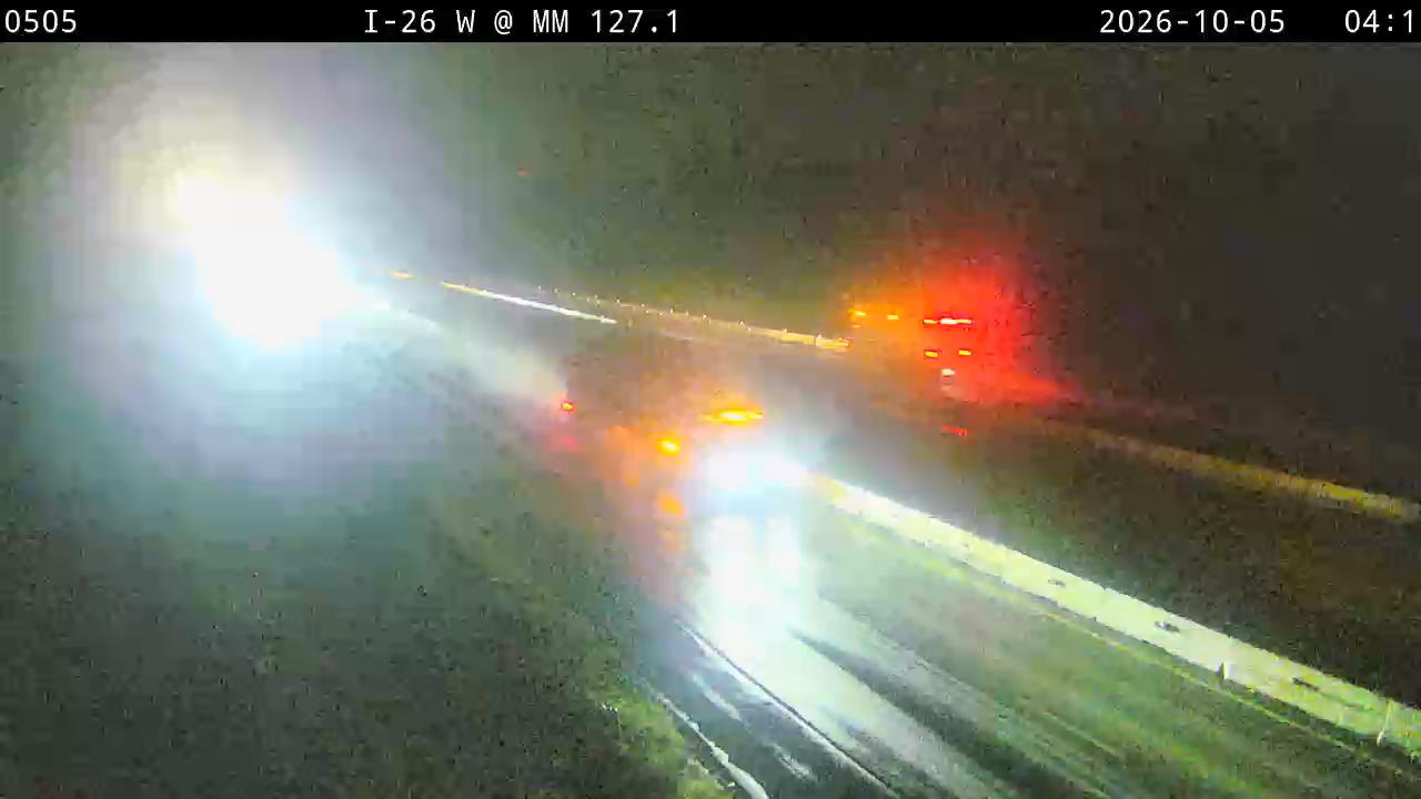 I-26 W @ MM 127.1 live camera view