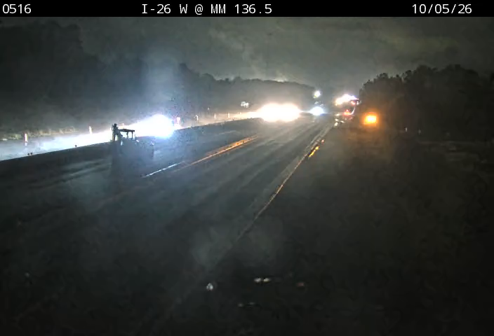 I-26 W @ MM 136.5 (Exit 136) live camera view