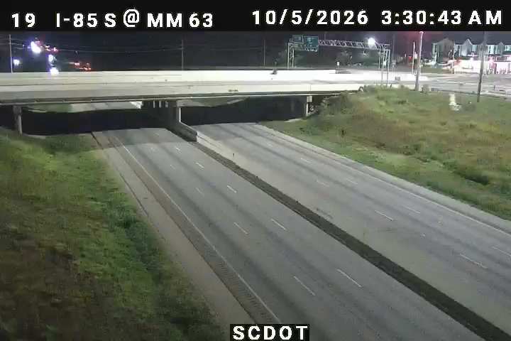 I-85 S @ MM 63 (SC 290) live camera view