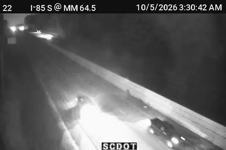 I-85 S @ MM 64.5 live camera view