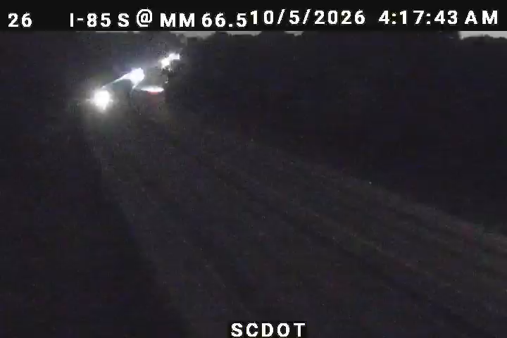 I-85 S @ MM 66.5 live camera view