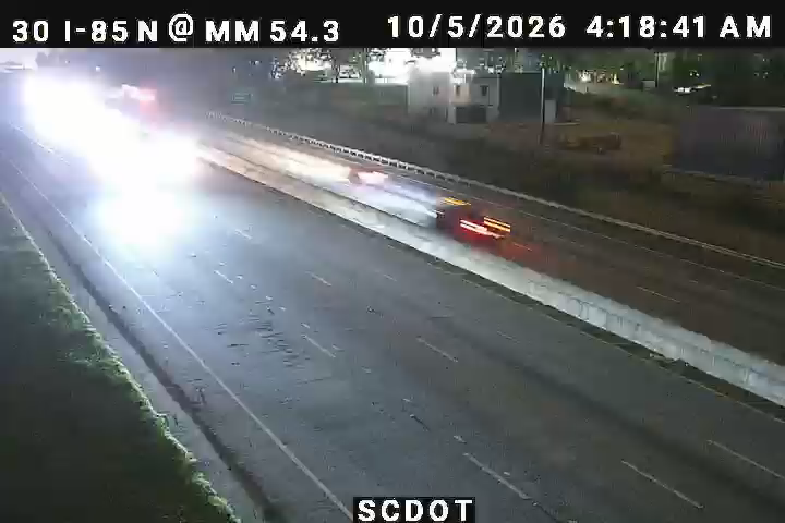 I-85 N @ MM 54.3 (North of Pelham Rd.) live camera view