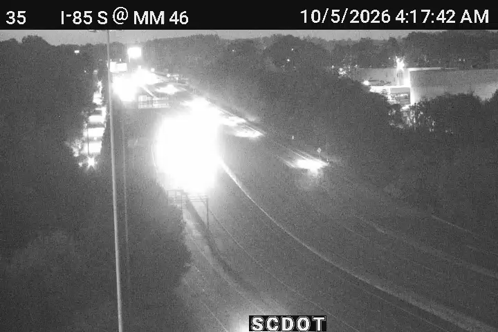 I-85 S @ MM 46 (Mauldin Rd) live camera view