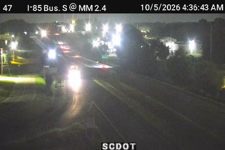 Bus. 85 S @ MM 2.4 (Fairforest Rd) live camera view